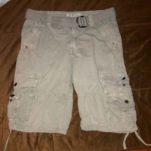Grey Cargo shorts